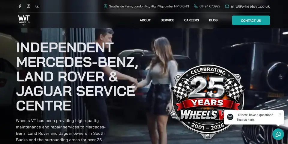Wheels VT website