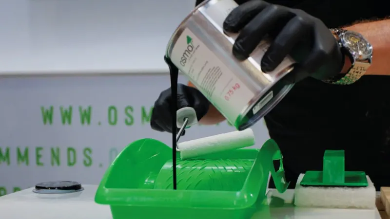 How to apply LED Smart-Oil film still