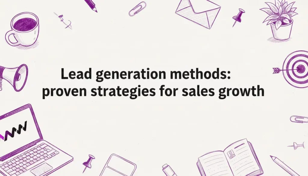 Lead generation methods: proven strategies for sales growth