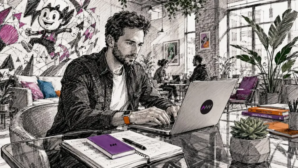 Marketing consultant researching agency alternatives