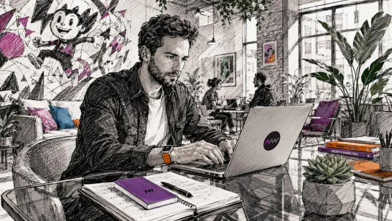 Marketing consultant researching agency alternatives