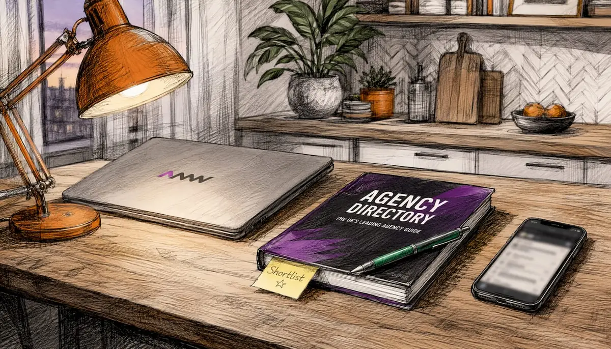 Workspace with vetting tools for UK design agencies