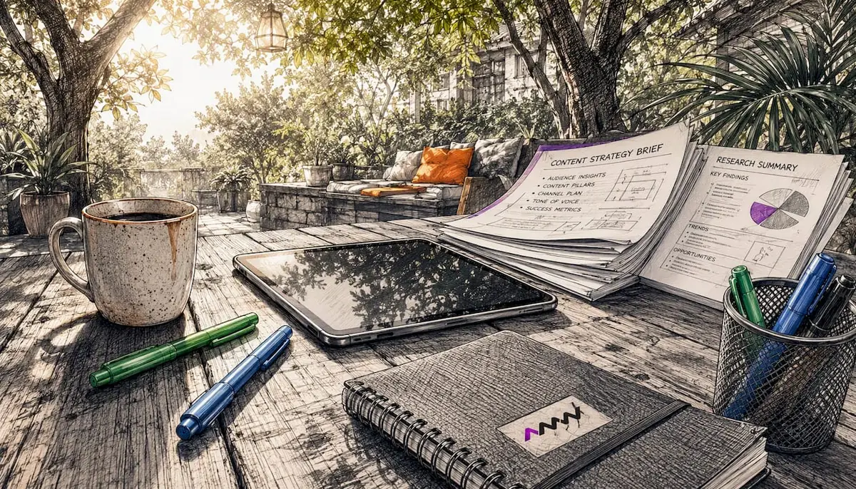 Content production digital tablet and printed notes
