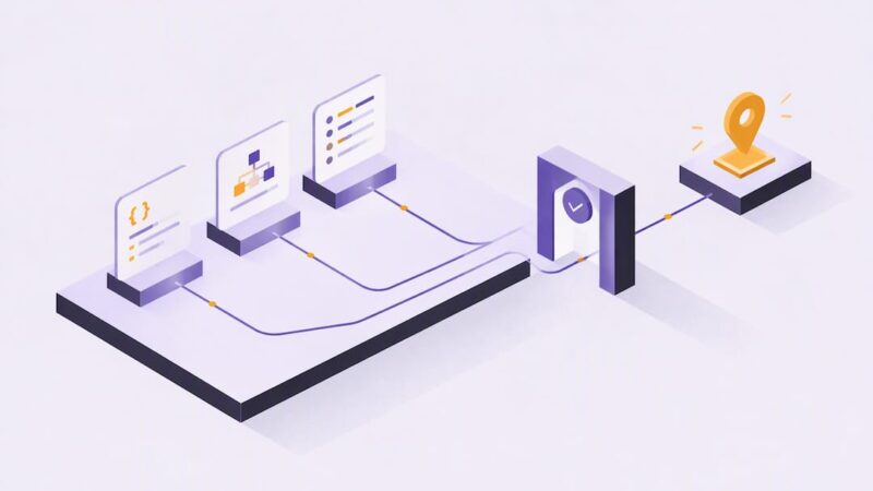 Isometric JSON-LD validation title card