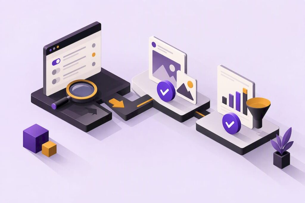 Isometric Ads Manager delivery diagnostic title card