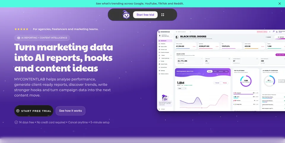 MyContentLab dashboard