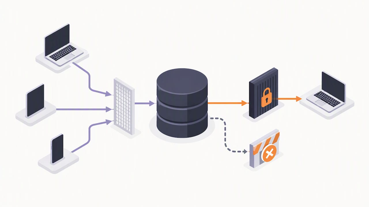 Filtered WordPress API access routes