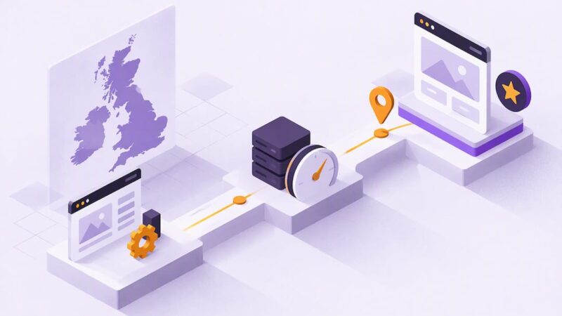 Isometric illustration of prioritised web performance improvements