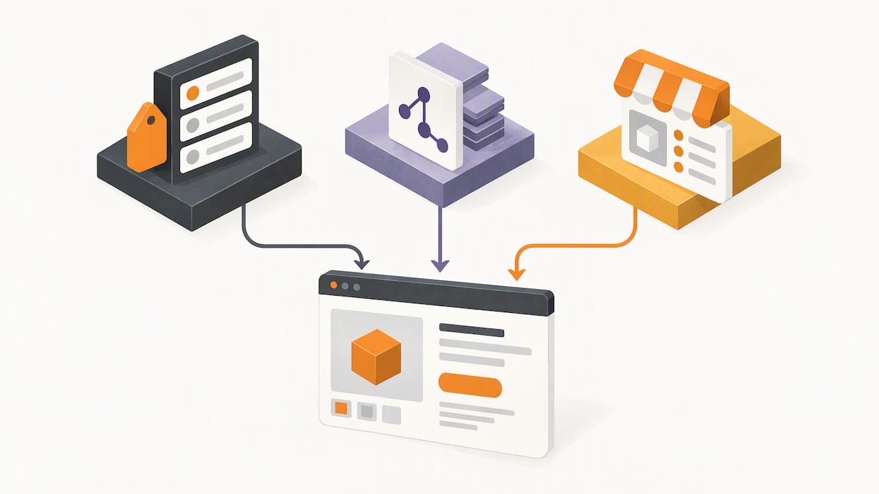 Three connected ecommerce data requirements